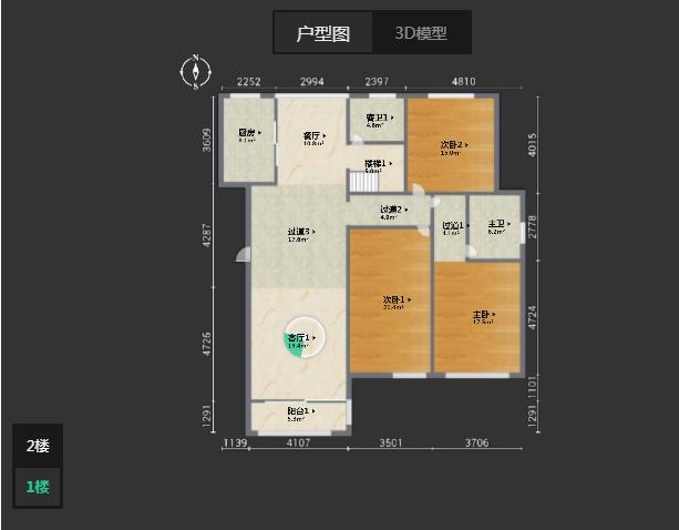 金水湾花园 4室2厅2卫 201m&sup2;