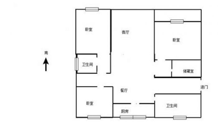 新城小区 1室0厅0卫 148.00m&sup2;