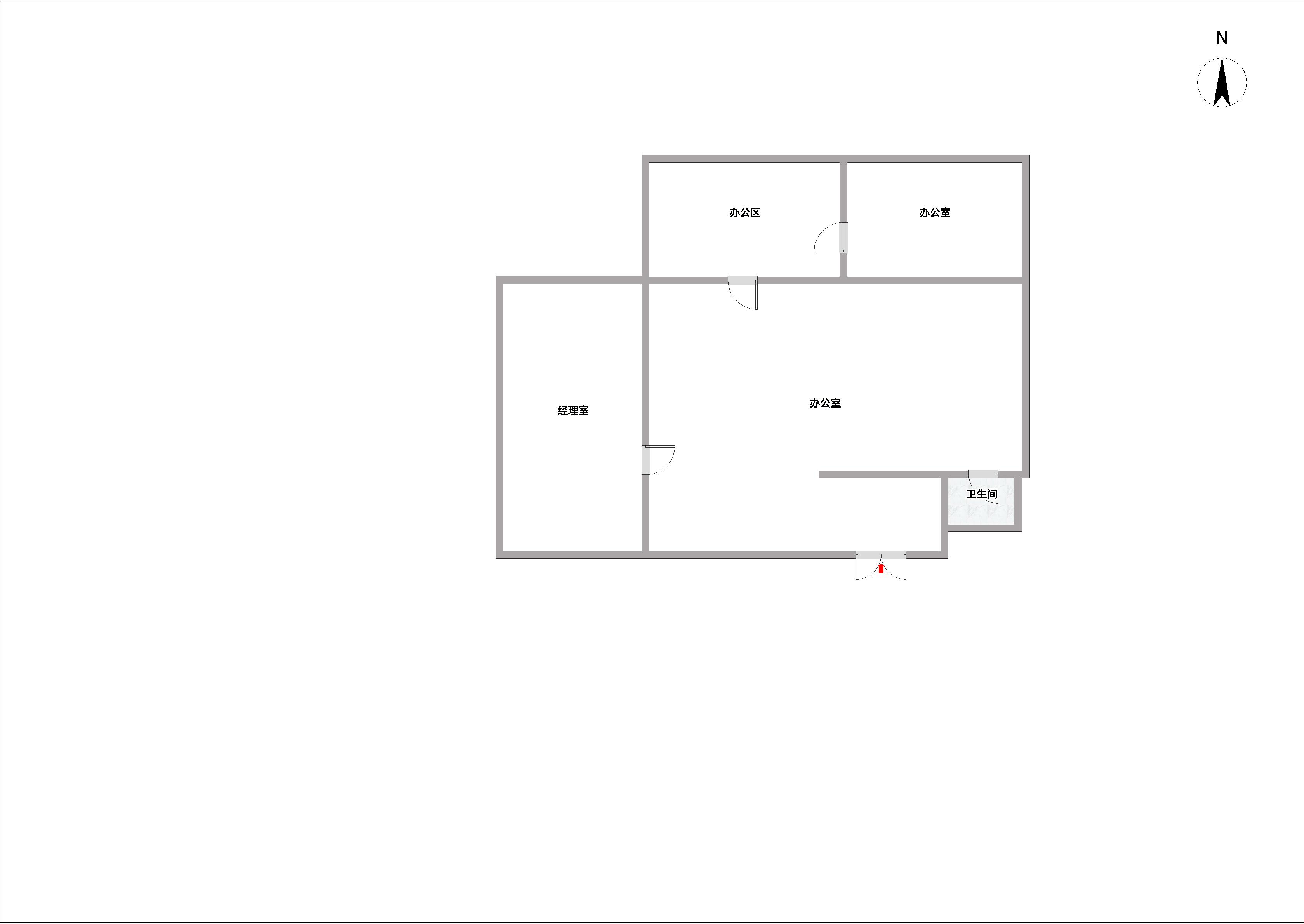 中南世纪城南区 1室1厅1卫 150m&sup2;