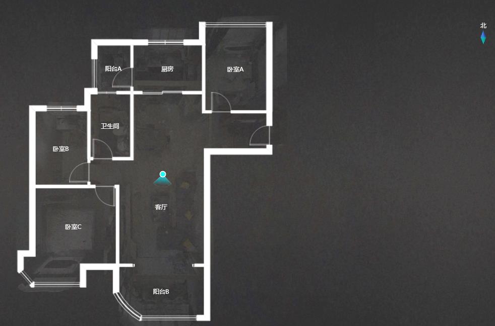 碧桂园(南通经济技术开发区) 2室1厅1卫 98.00m&sup2;