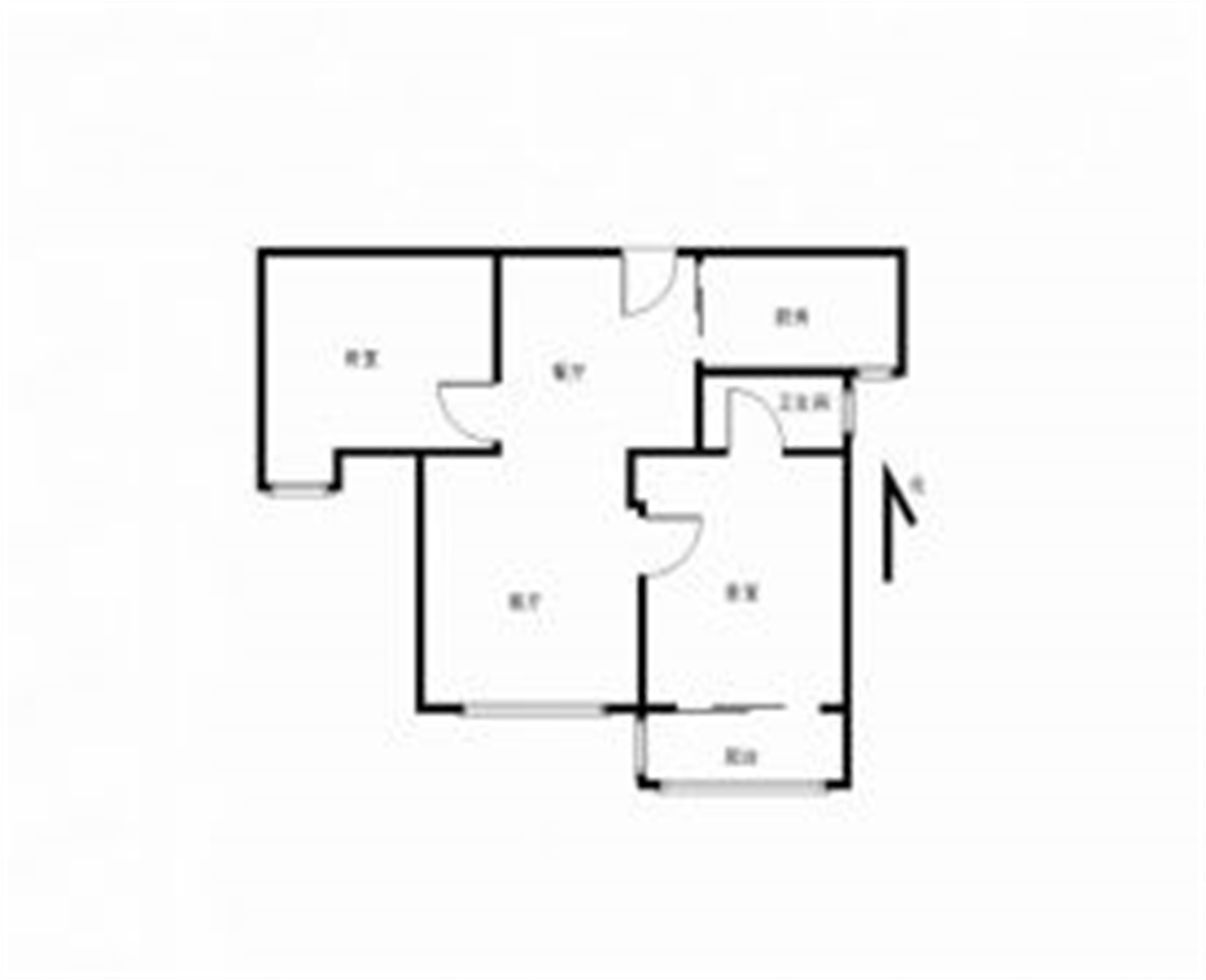 城北家园 2室2厅1卫 100m&sup2;