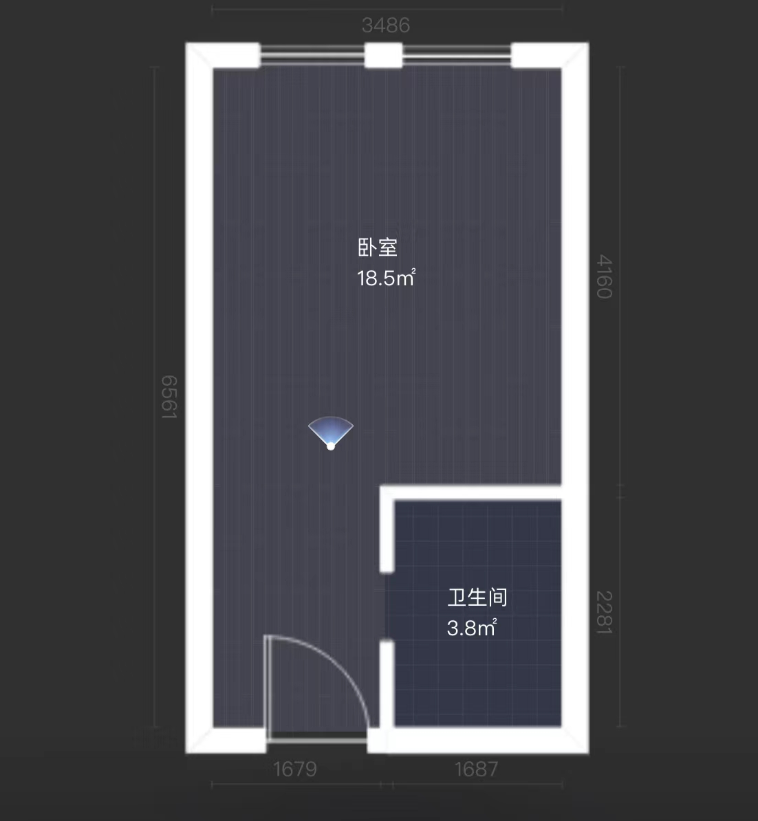 正泰江岸水苑 1室1厅1卫 35m&sup2;