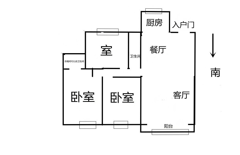 印象公馆 3室2厅2卫 130m&sup2;