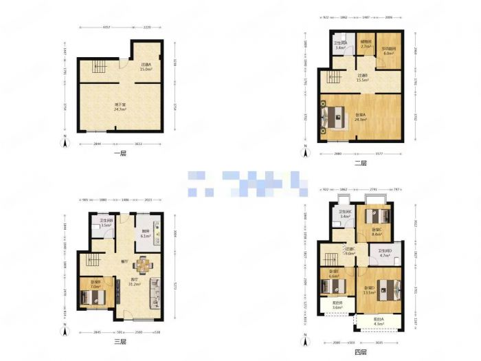 中南熙悦(南通经济技术开发区) 4室2厅2卫 250m&sup2;