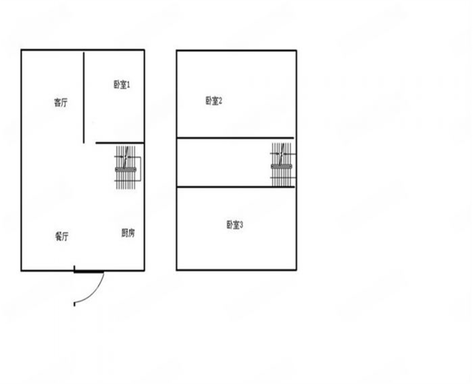 中江国际广场 3室2厅1卫 85m&sup2;