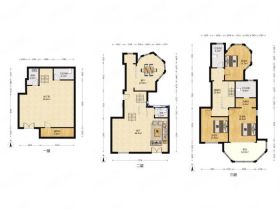 军山花园 4室2厅4卫 208m&sup2;