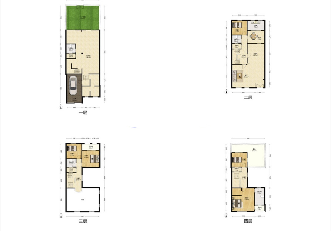 罗福宫 4室3厅3卫 300.00m&sup2;