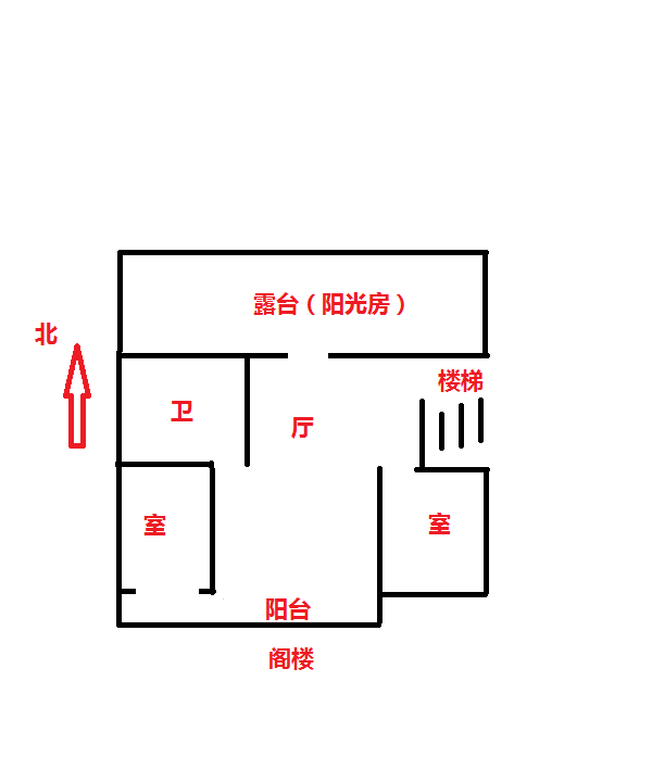 友谊家园 5室3厅2卫 132.00m&sup2;