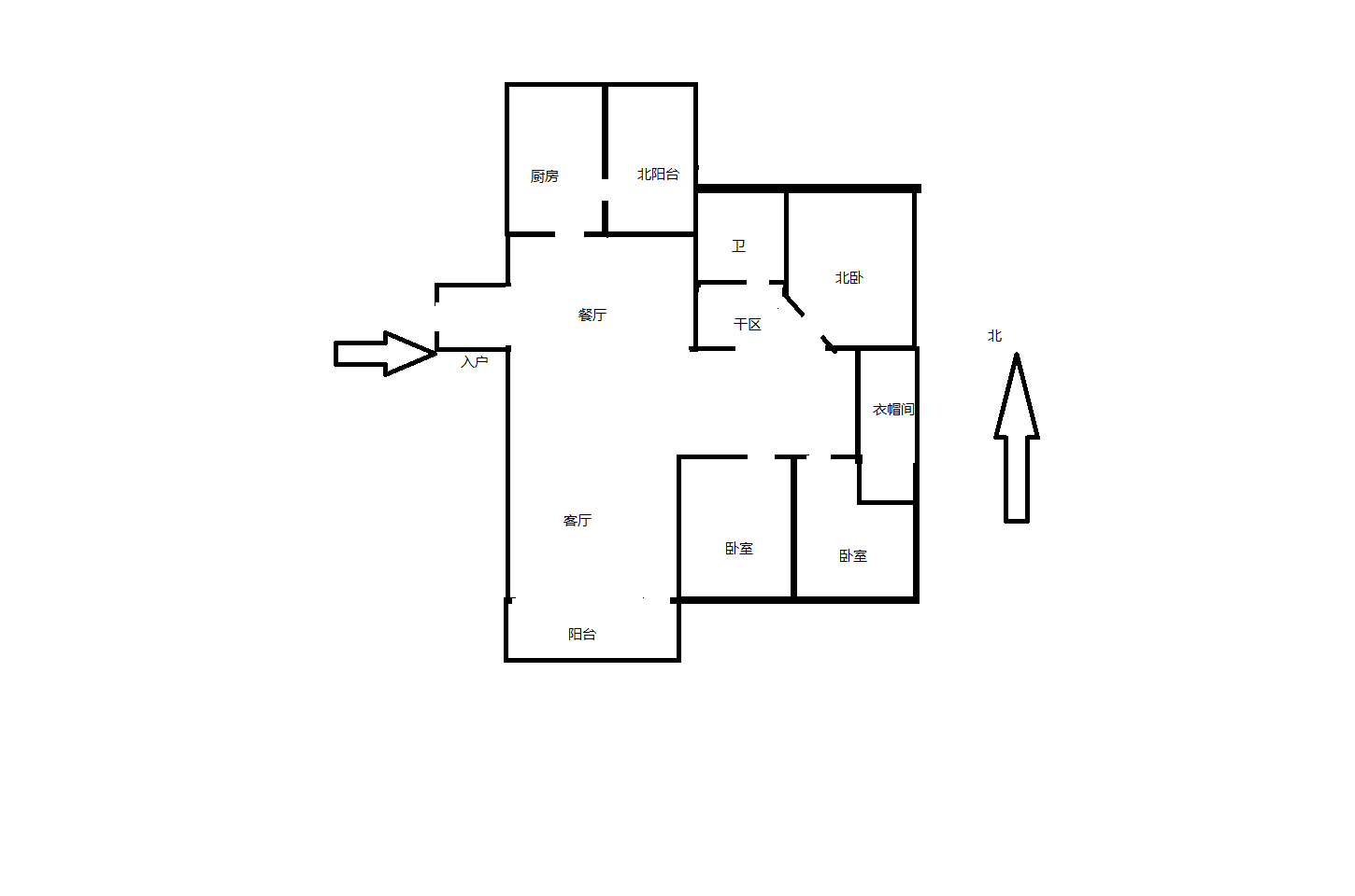景华城 3室2厅2卫 149.27m&sup2;