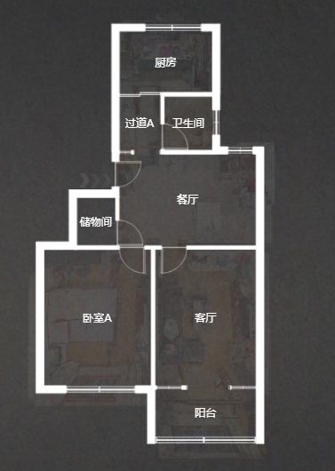 新建路新村 2室1厅1卫 73.94m&sup2;