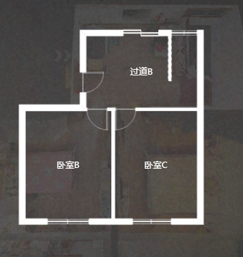 新建路新村 2室1厅1卫 73.94m&sup2;