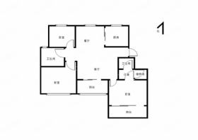 金鼎湾花园 3室2厅2卫 149.7m&sup2;