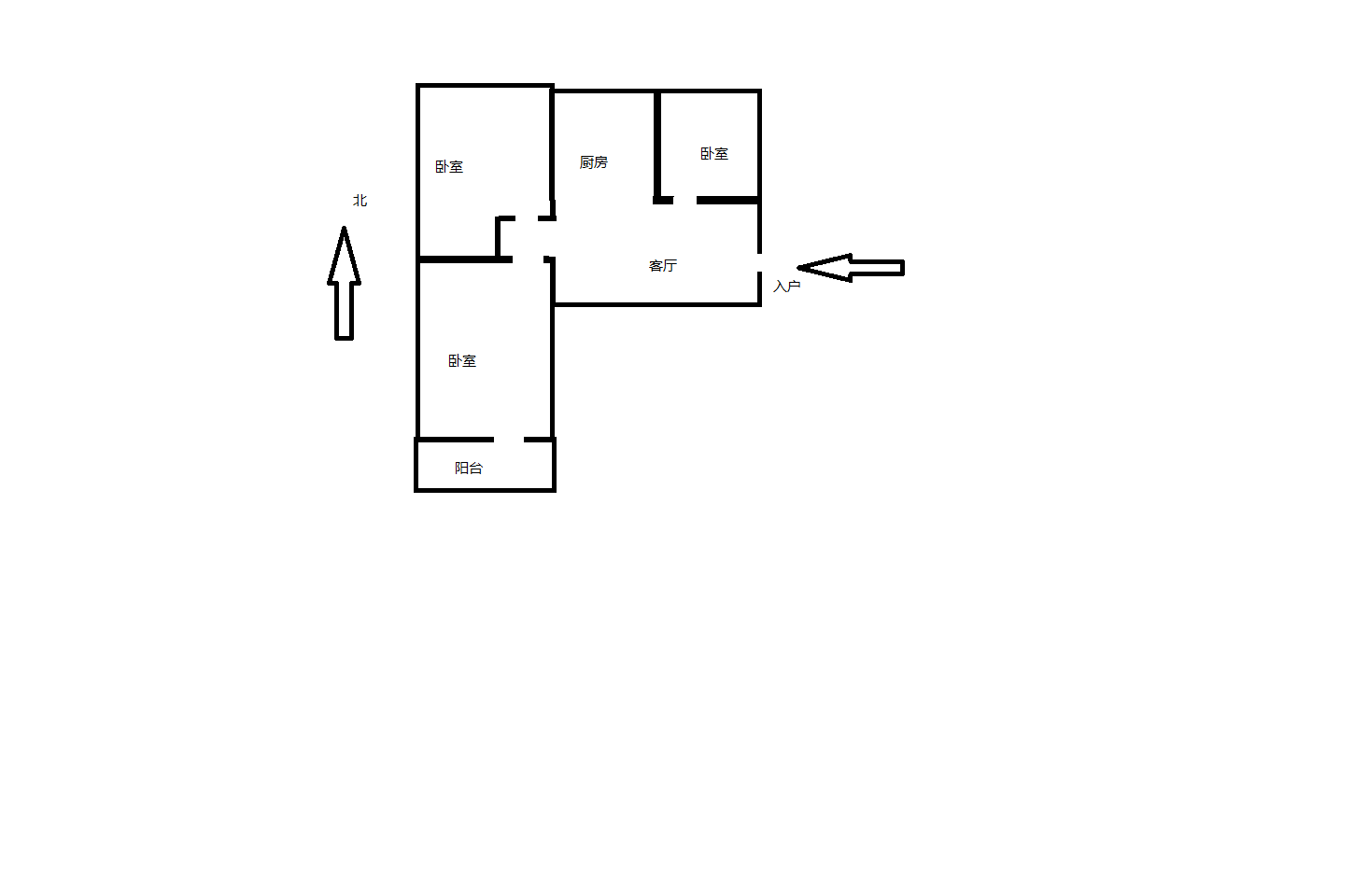 新建路新村 2室1厅1卫 62m&sup2;