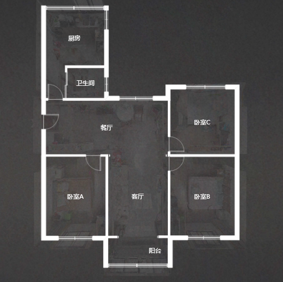 将军二园 7室1厅1卫 119.00m&sup2;