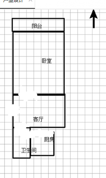 易家桥新村 1室1厅1卫 47.46m&sup2;
