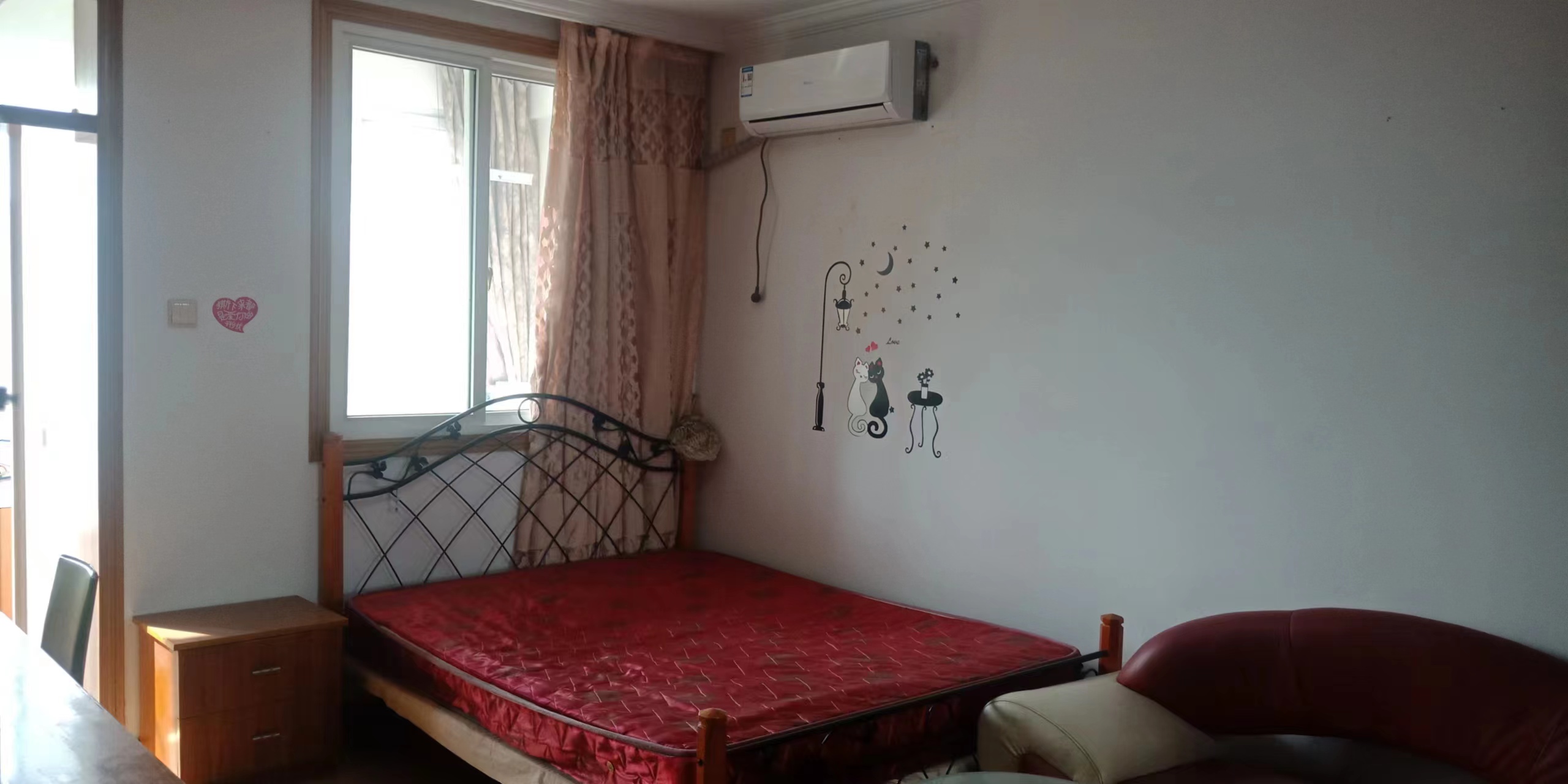 人民中路89号 2室1厅1卫 60m&sup2;