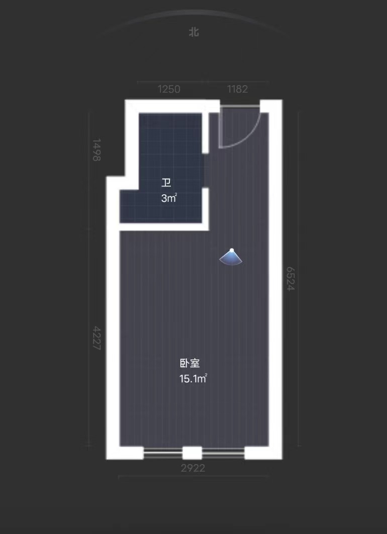 正泰江岸水苑 1室厅1卫 45m&sup2;