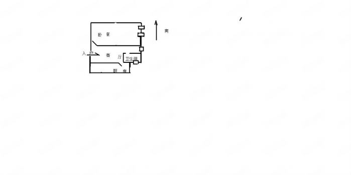 名都广场 1室1厅1卫 80.00m&sup2;