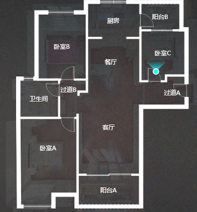 碧桂园(南通经济技术开发区) 3室2厅2卫 122.00m&sup2;
