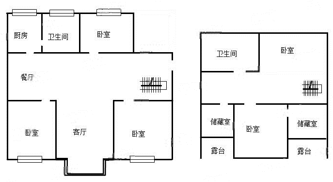 楼下179.09M2，阁楼106.78M2。