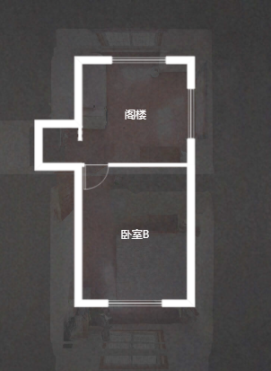 星盛花园 2室2厅1卫 87m&sup2;
