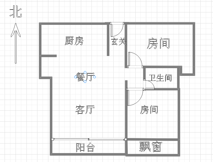 跃龙小苑 2室2厅1卫 102m&sup2;