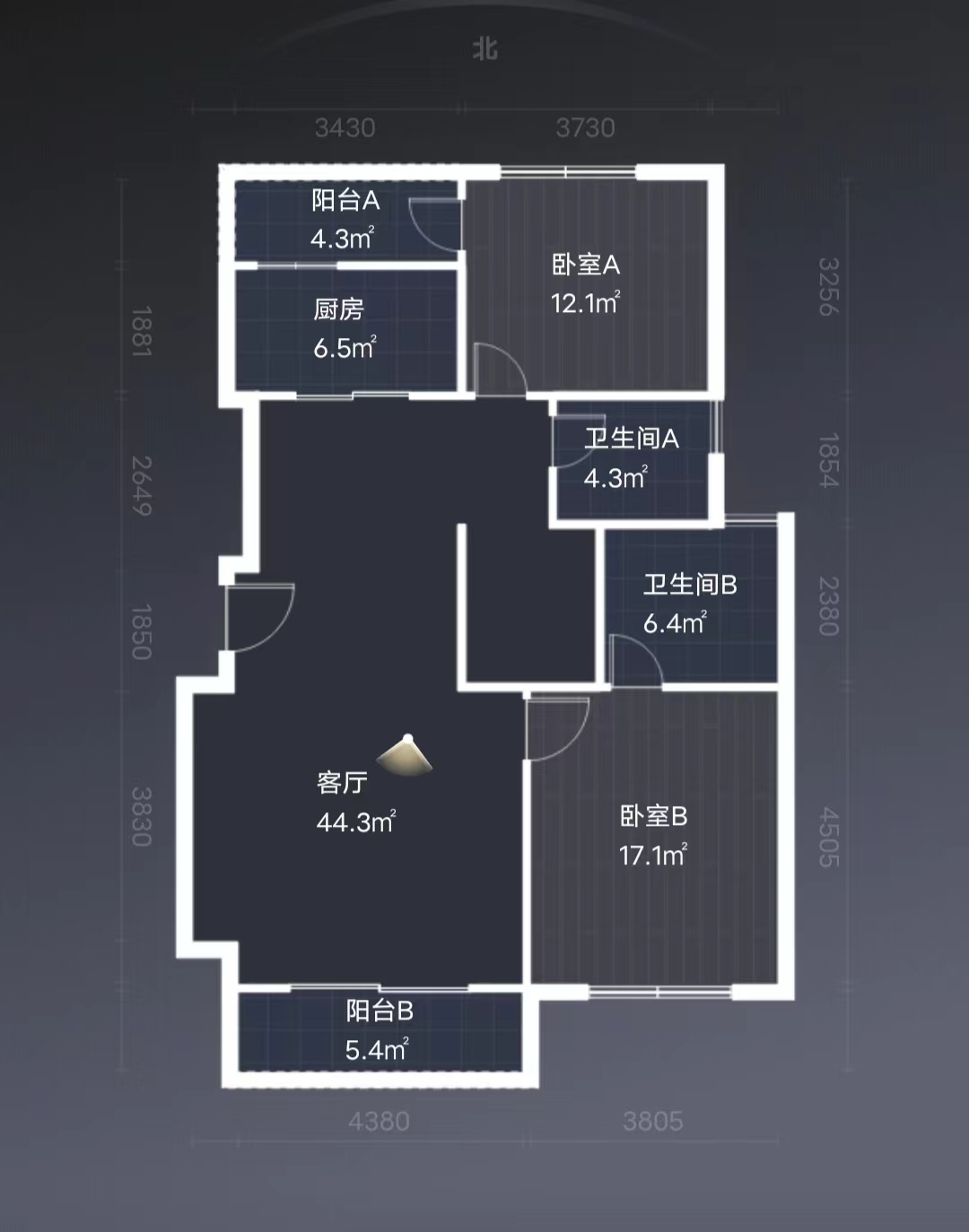 星湖郡 5室2厅3卫 336m&sup2;
