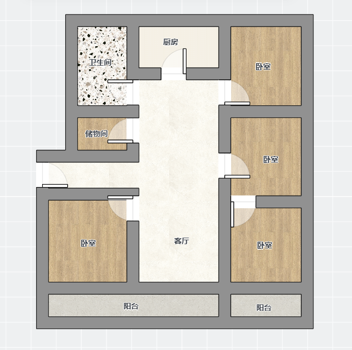 华辰大厦 1室1厅1卫 188.00m&sup2;