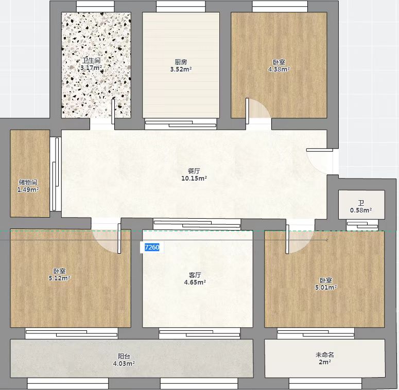 华侨花苑 3室2厅2卫 145m&sup2;