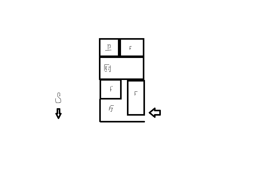 越江新村 3室2厅1卫 101.92m&sup2;