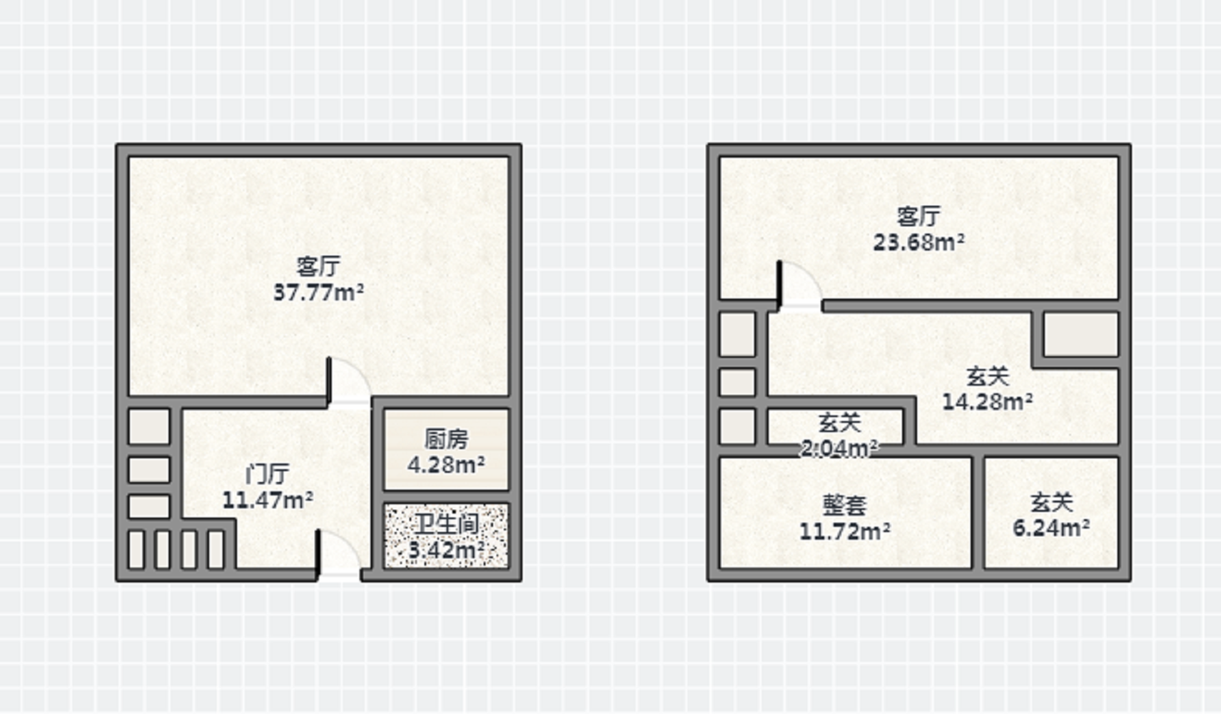 人民东路699号京扬数码城 3室1厅1卫 200m&sup2;