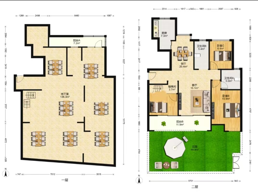 远创樾府 3室2厅2卫 273.22m&sup2;