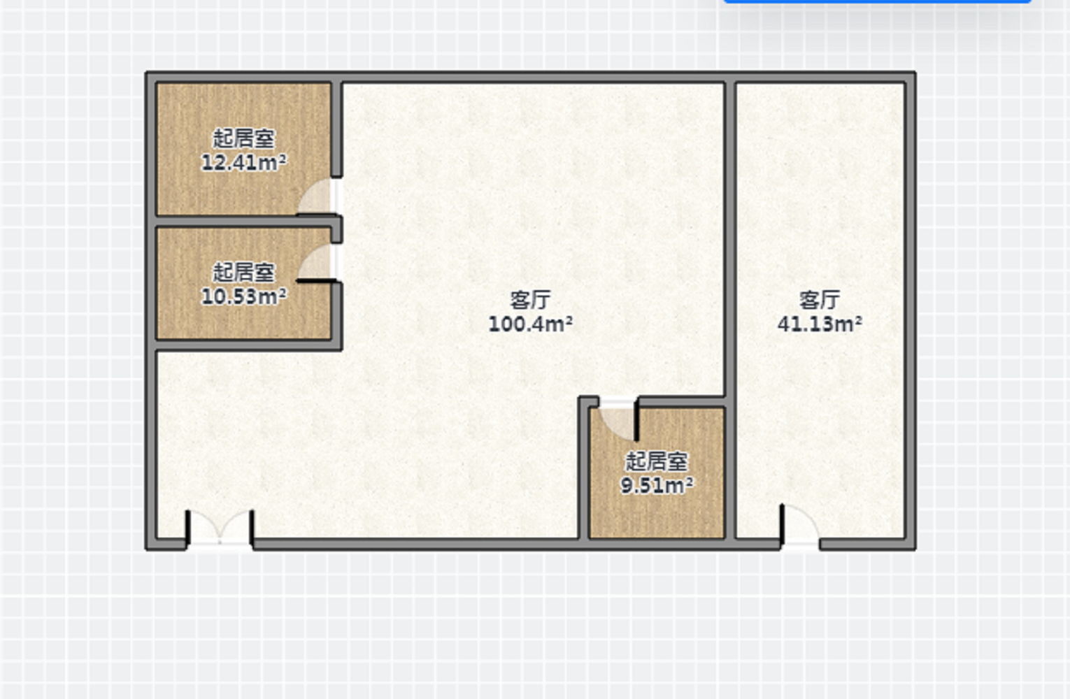 鼎典大厦 4室2厅1卫 201.00m&sup2;