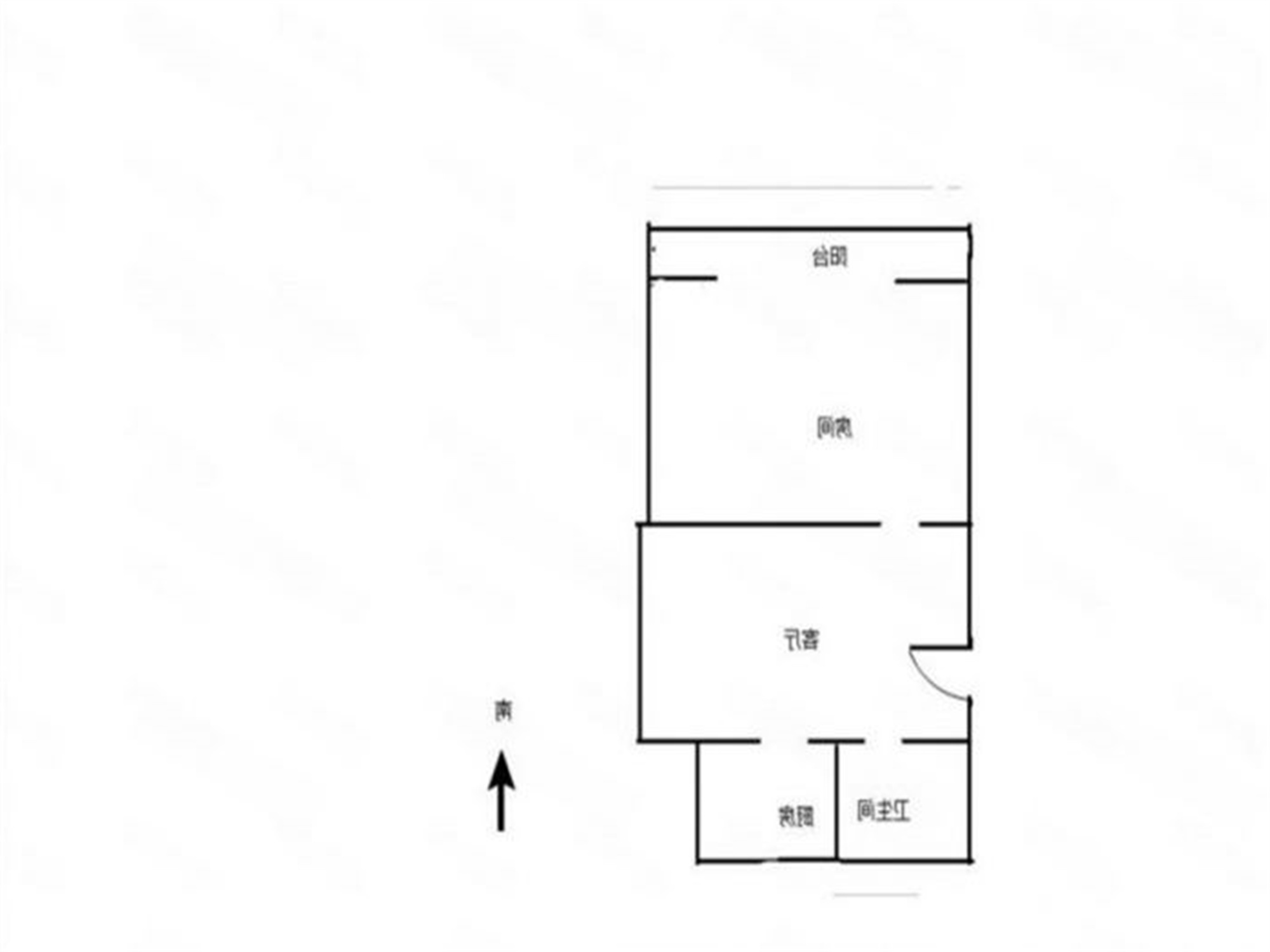 易家桥新村 2室1厅1卫 47.80m&sup2;
