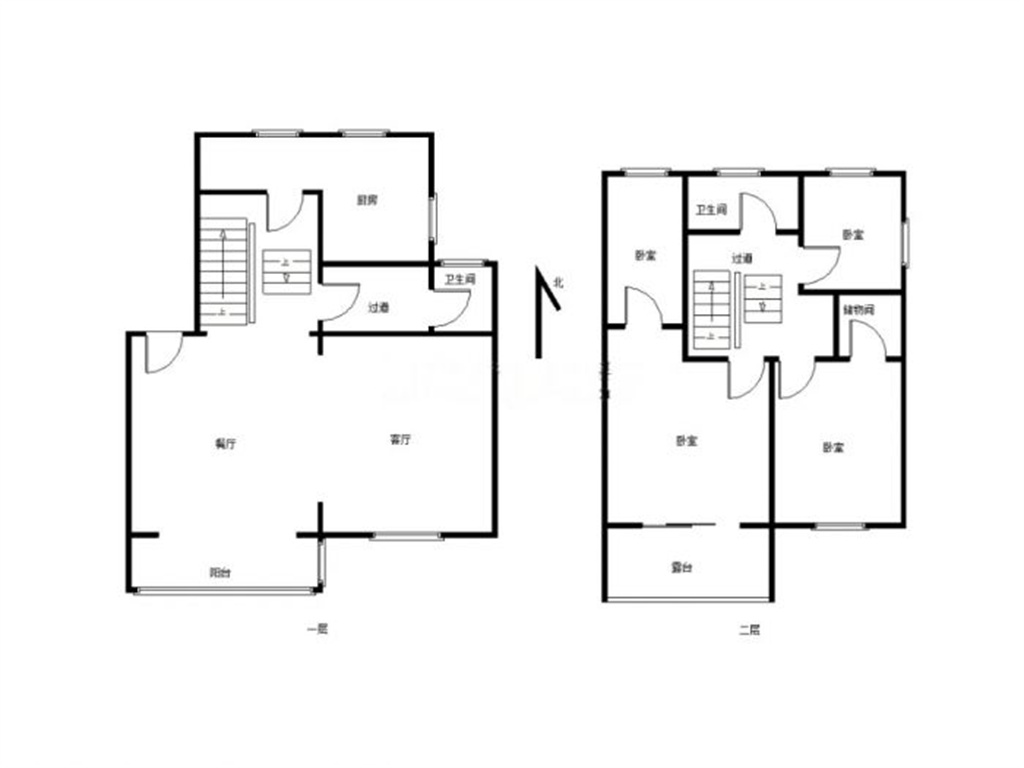 北濠山庄 4室2厅2卫 146.5m&sup2;