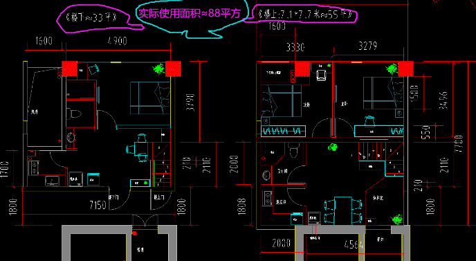 天空之城 3室2厅1卫 52.00m&sup2;