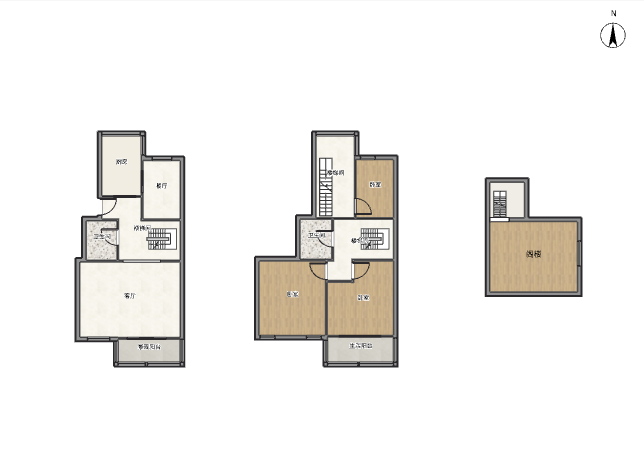 学田北苑 3室3厅2卫 160m&sup2;