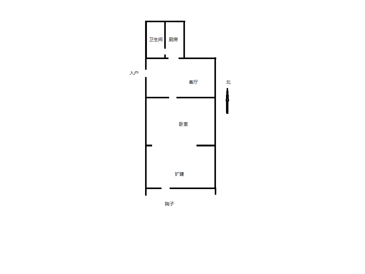 虹桥西村 1室1厅1卫 44m²