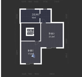 御景華庭 4室2厅2卫 385m&sup2;