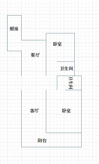 中南万科大都会 2室2厅2卫 102.00m&sup2;