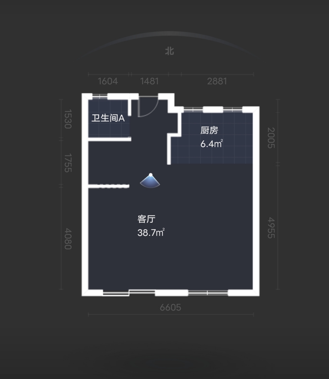 德庆苑 4室3厅3卫 135.11m&sup2;