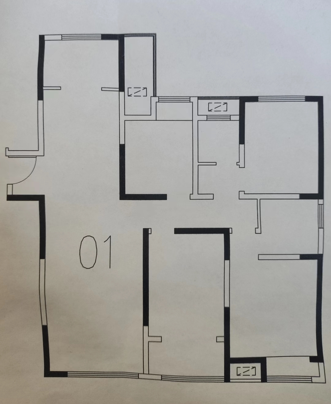 翠园 4室2厅2卫 145m&sup2;