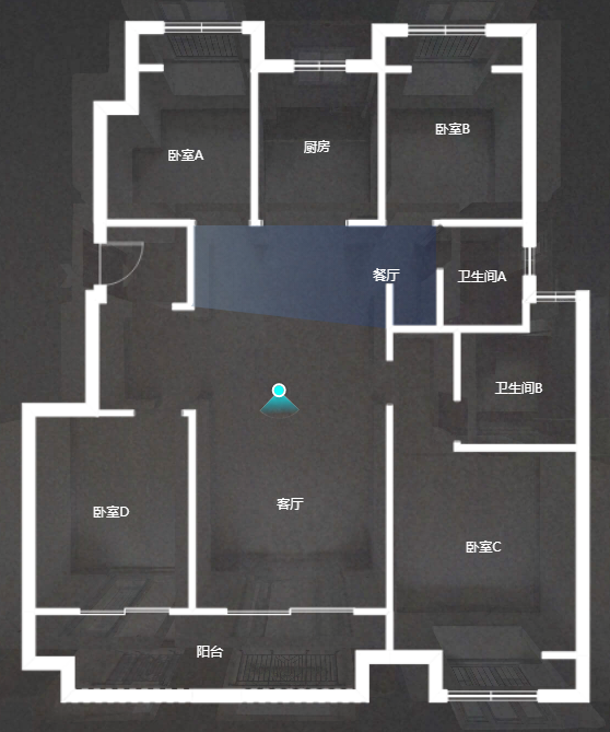 金地繁茂里 3室2厅2卫 118.00m&sup2;