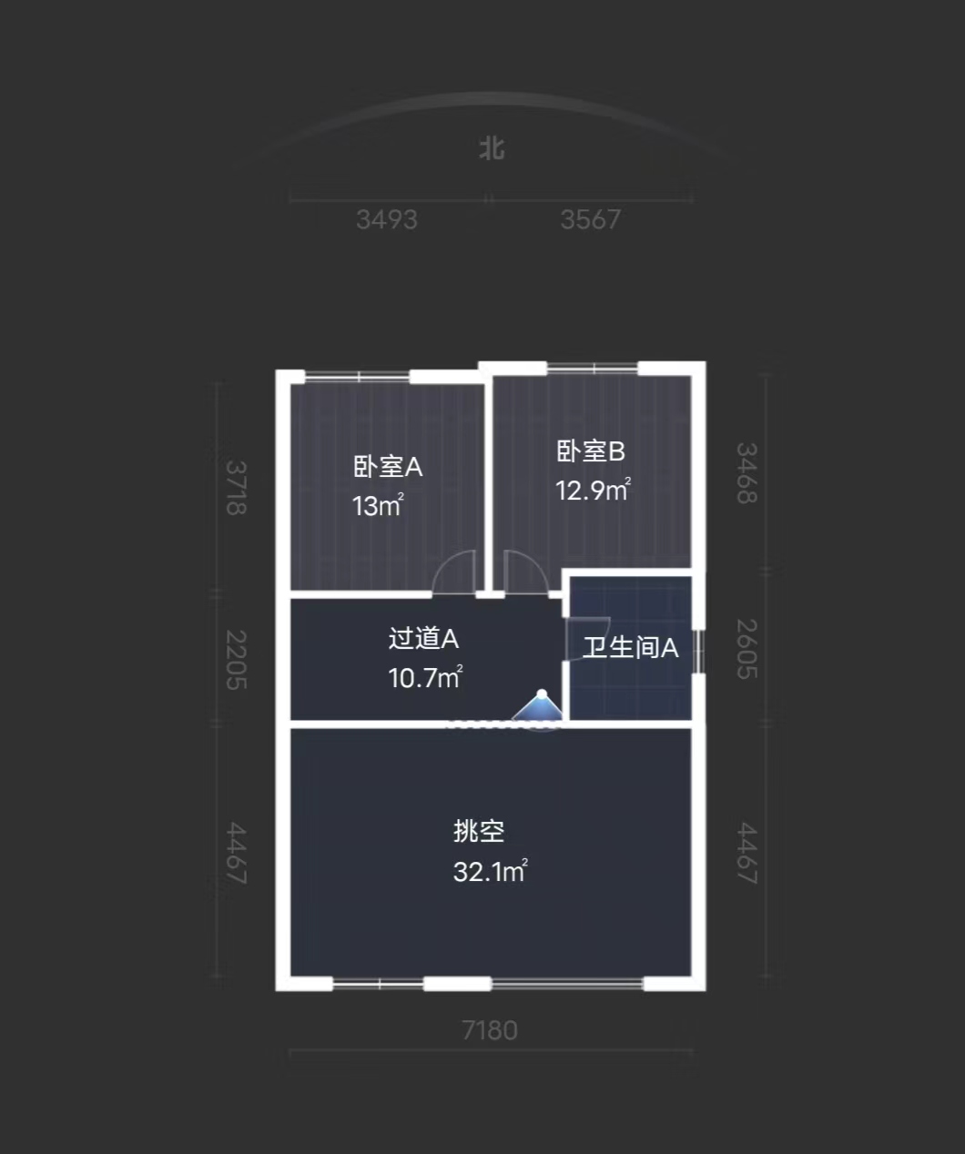 景瑞御府 4室3厅2卫 163m&sup2;