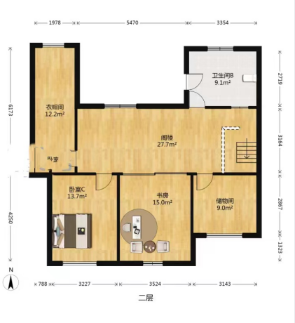 城南小苑 4室2厅1卫 200.00m&sup2;