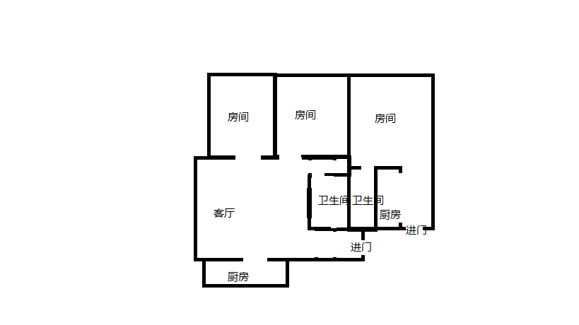 凤凰文化广场 3室2厅2卫 149.77m&sup2;