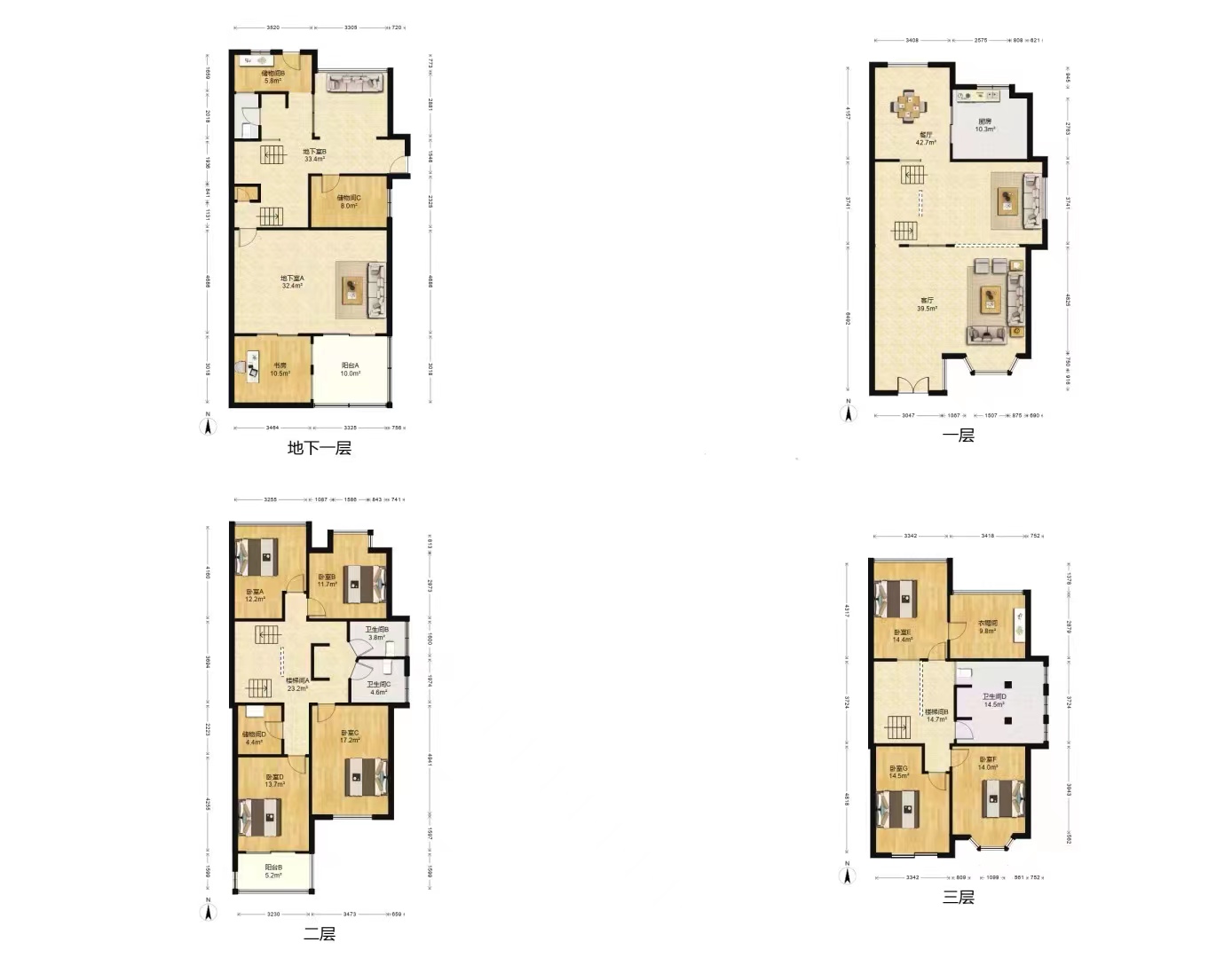 华德大唐花苑 5室2厅3卫 363m&sup2;