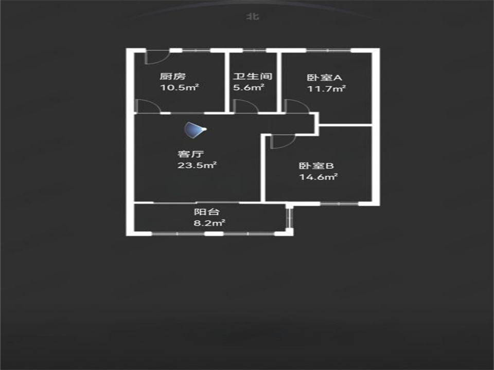朝阳花苑 3室1厅1卫 93m&sup2;