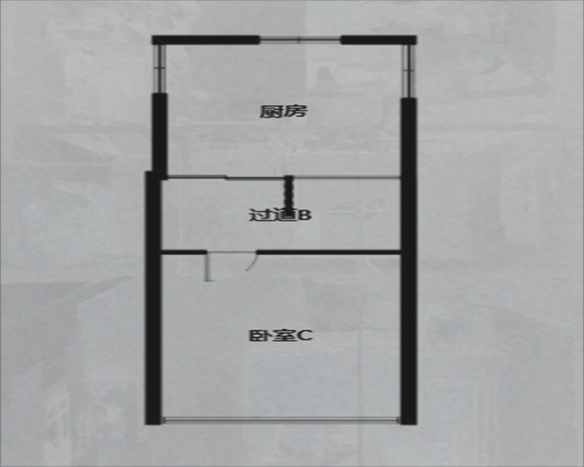 太阳鑫城 3室3厅1卫 53m&sup2;