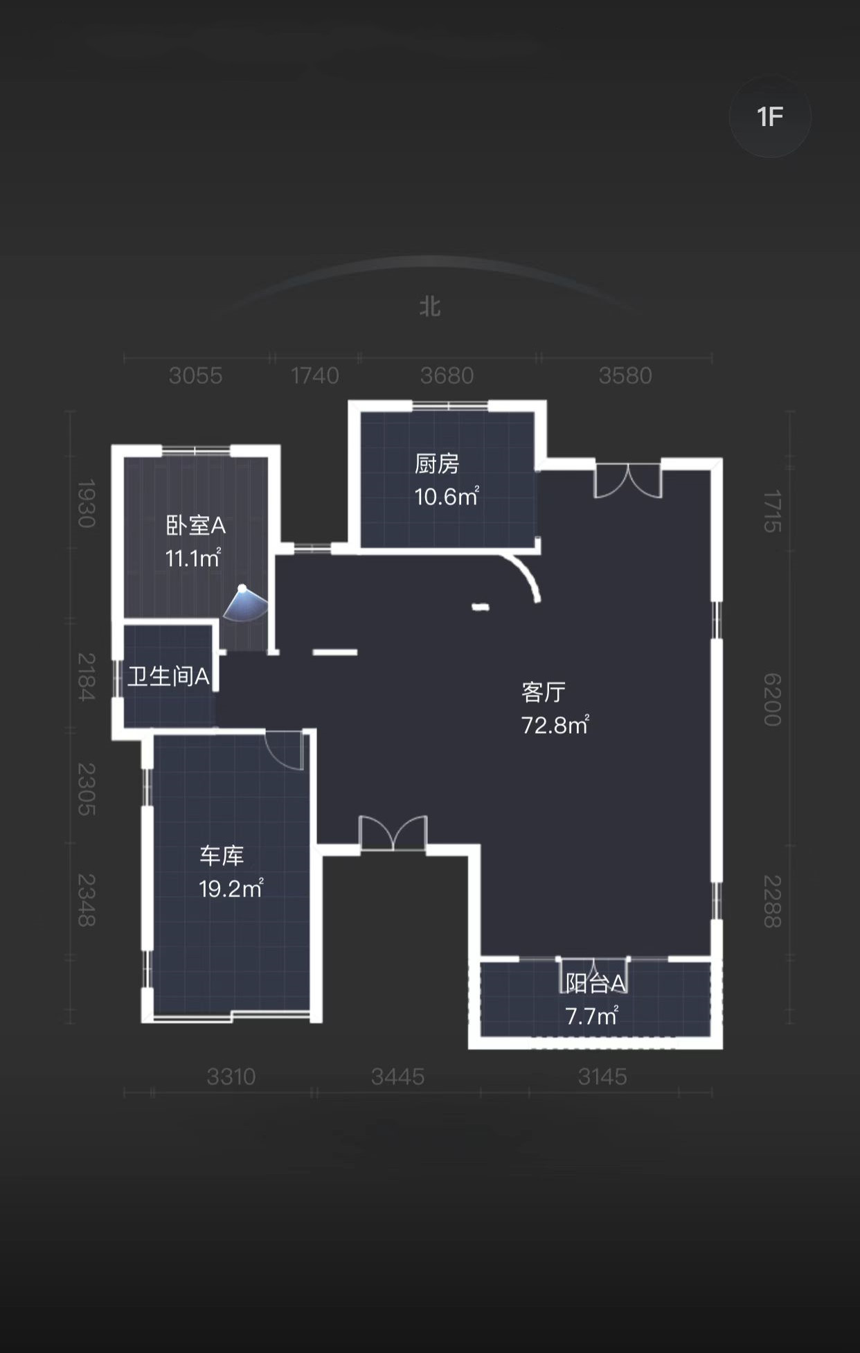 优山美地花园南区 5室2厅4卫 288.00m&sup2;